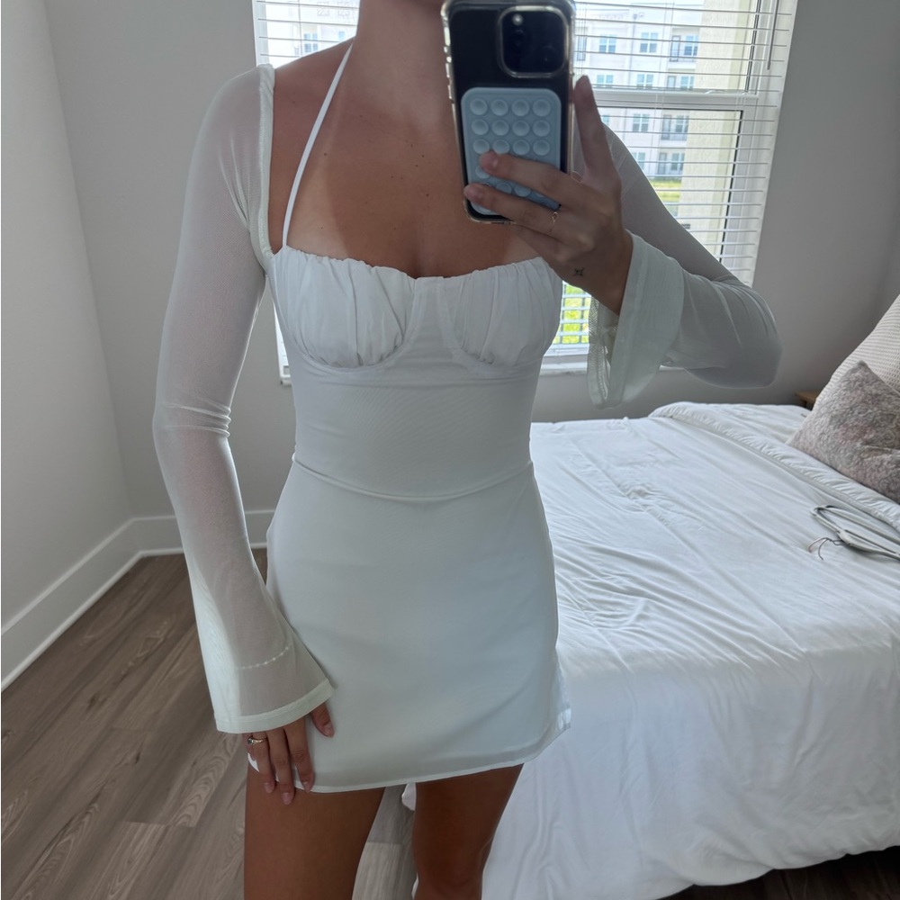 Princess Polly white mini dress!